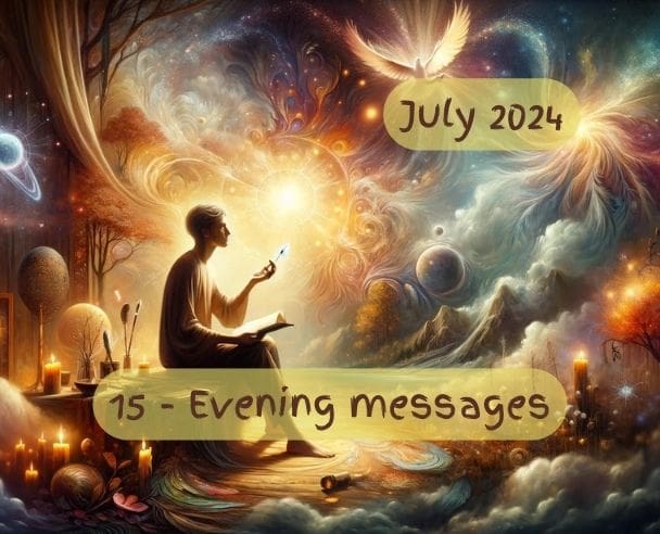 15 Evening messages July 15, 2024