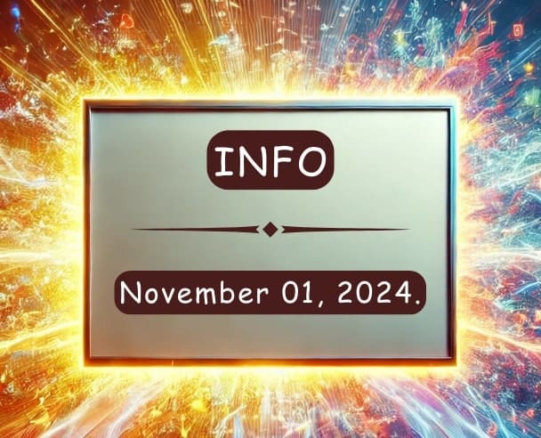 INFO November 01, 2024