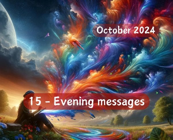 Evening messages October 15, 2024