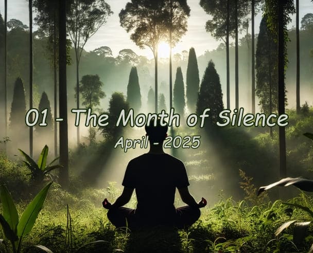 01 The Month of Silence – April 01, 2025.