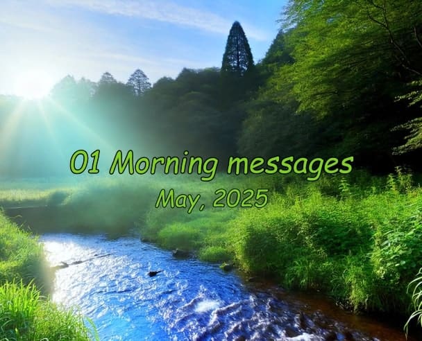 Morning messages May 01, 2025