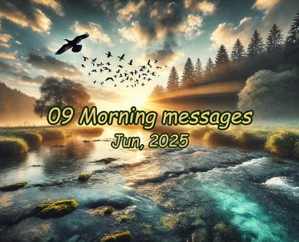 09 Morning messages June 09, 2025