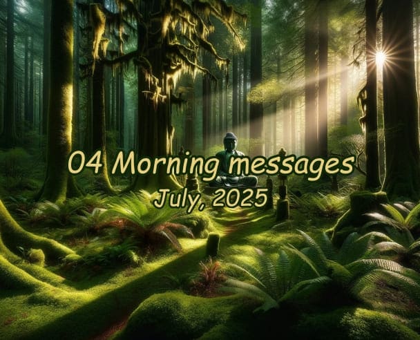 04 Morning messages July 04, 2025