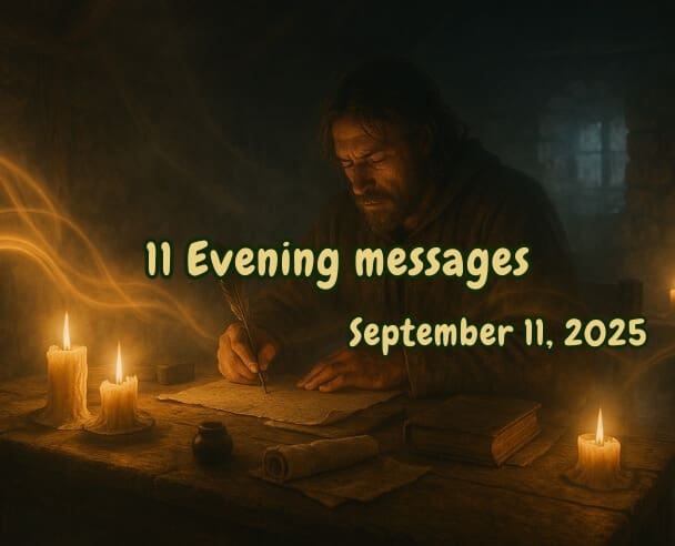 11 Evening messages – September 11, 2025