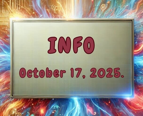 Event: October 17, 2025