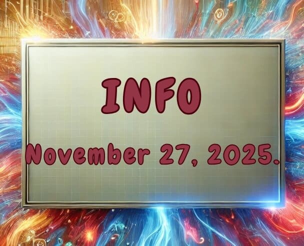 Event: November 27, 2025