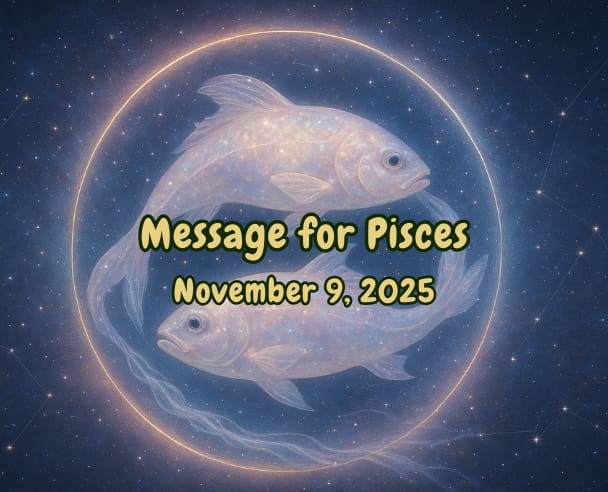 05 Message for Pisces – November 9, 2025