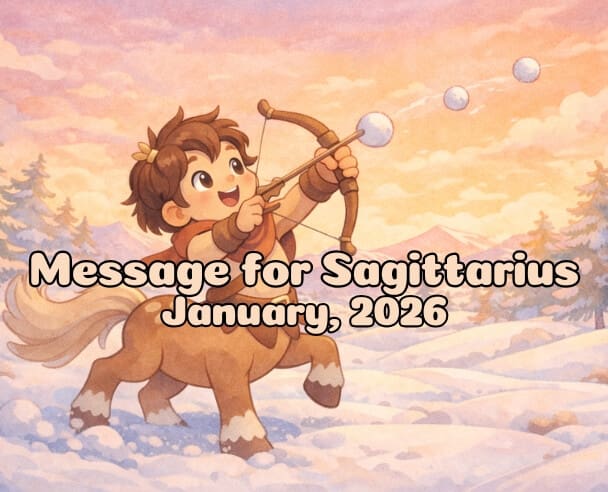 12 Message for Sagittarius – January 12, 2026