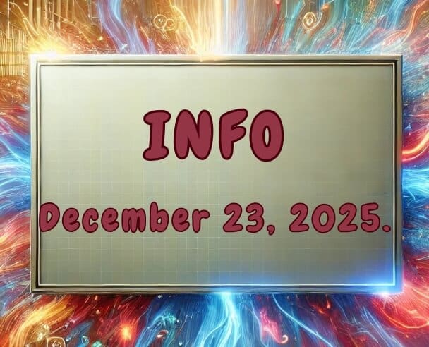 INFO: December 23, 2025