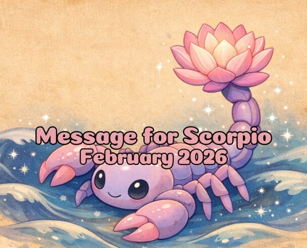 10 Message for Scorpio – February 10, 2026