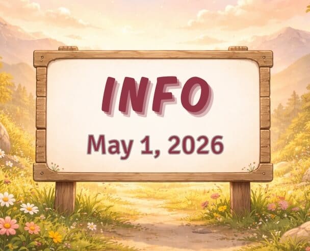 Info: May 1, 2026
