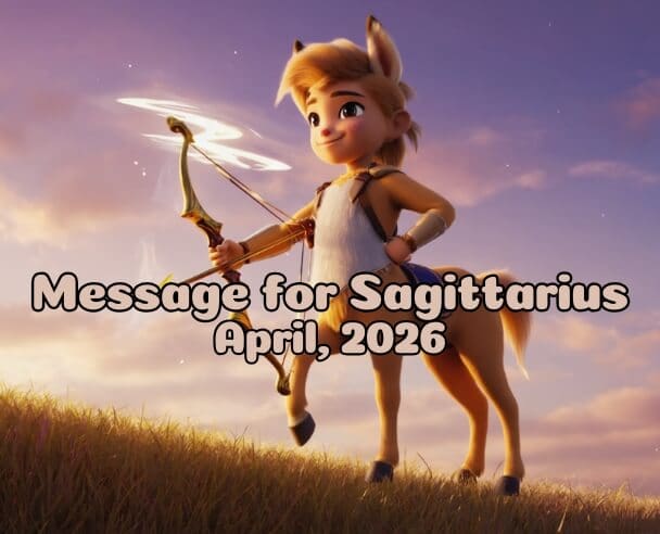09 Message for Sagittarius – April 9, 2026