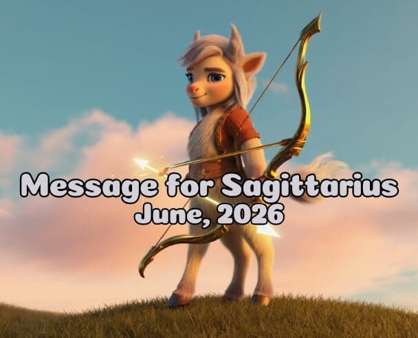 07 Message for Sagittarius – June 7, 2026.