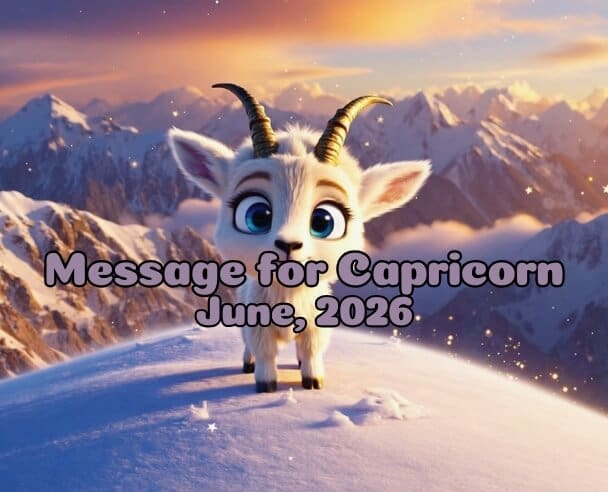 08 Message for Capricorn – June 8, 2026.