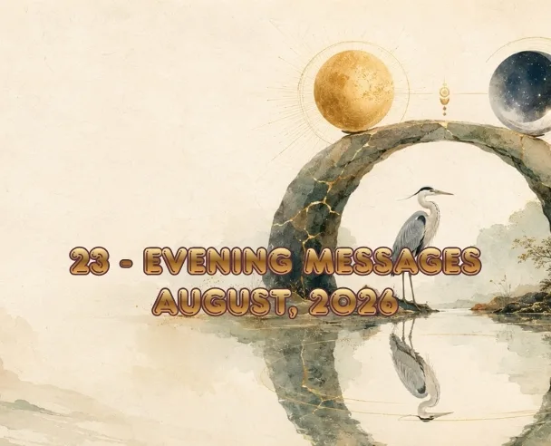 Evening messages – August 23, 2026 (23)