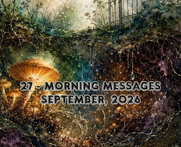 Morning messages – September 27, 2026 (27)