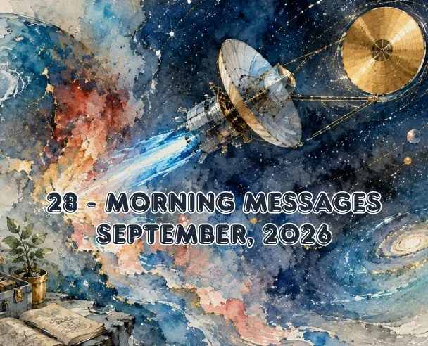 Morning messages – September 28, 2026 (28)